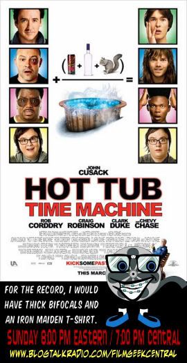Speaking of hits, HOT TUB TIME MACHINE is going to do very well.