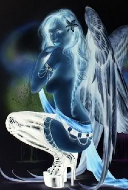 Sexy Blue Angel
