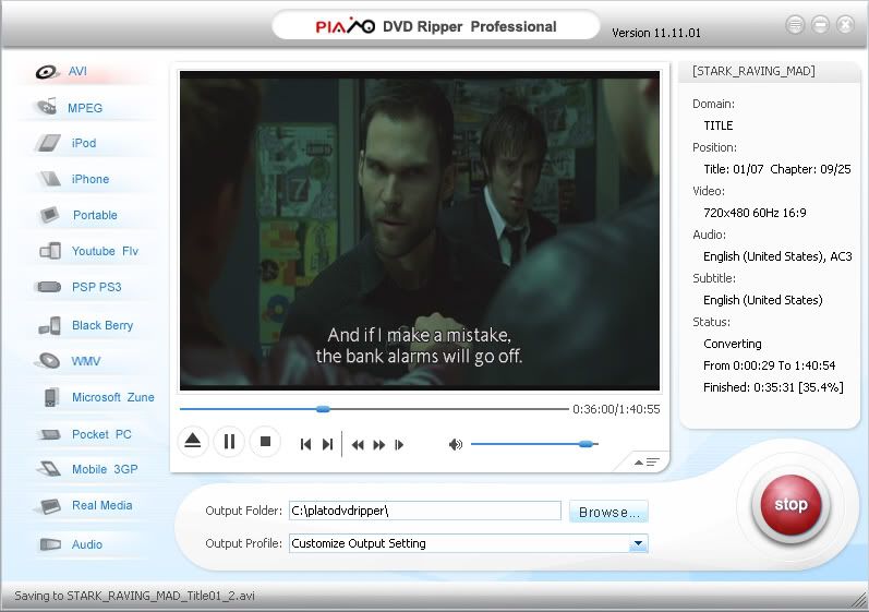 Plato DVD Ripper Pro v11 11 01+serials preview 0