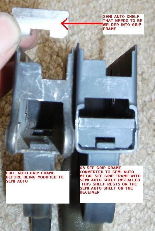 PTR91 Plastic Navy lower