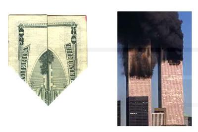 20 dollar bill 9/11 comparison Pictures, Images and Photos