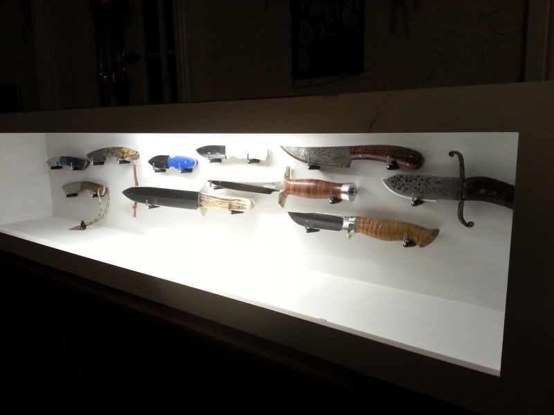 Made a new knife display case!