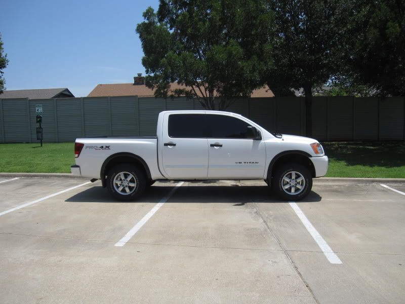 Nissan titan pro4x leveling kit #9