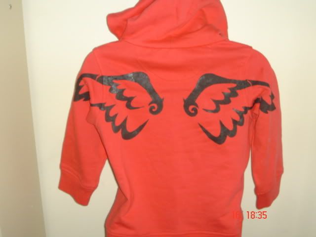 angel wings stencil CLOTHING