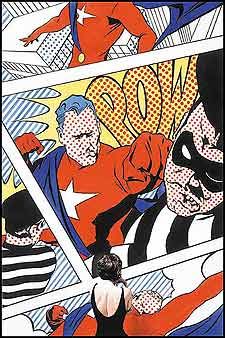 roy lichtenstein superheroes