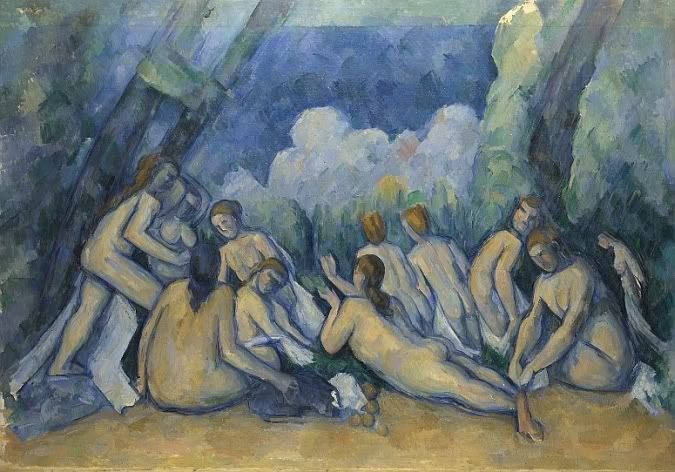 cezanne Les Grandes Baigneuses bathers