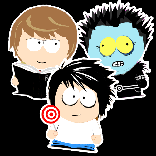 death note gif photo: south park death note gif.gif