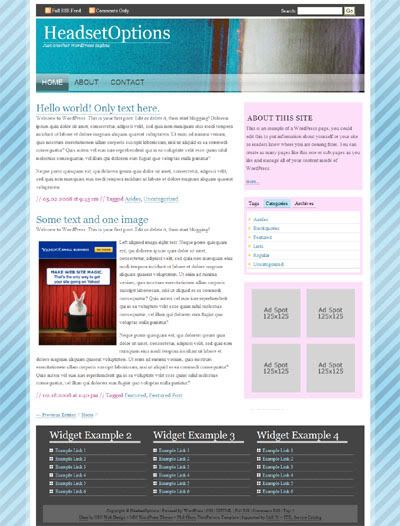 New WordPress Theme Glass New WordPress Theme Glass