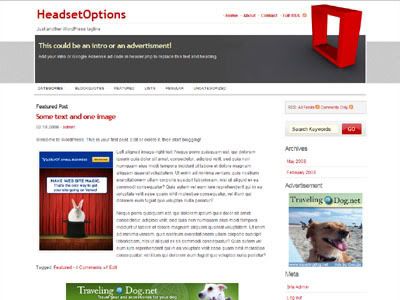 New WordPress Theme Concept Nova New WordPress Theme Concept Nova