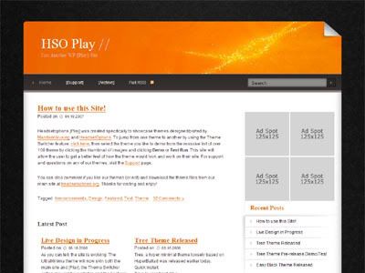 New WordPress Theme PointSpace Orange New WordPress Theme PonitSpace Orange