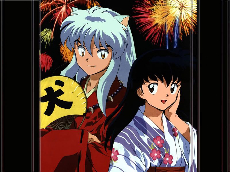 inuyasha wallpapers. inuyasha and kagome Wallpaper