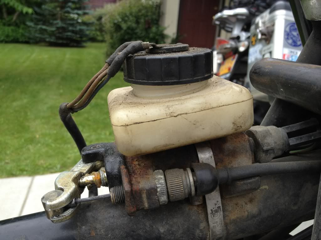 Bmw r75/6 master cylinder rebuild #4