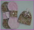Momma Cloth Set and Diva Pouch (Minkee)