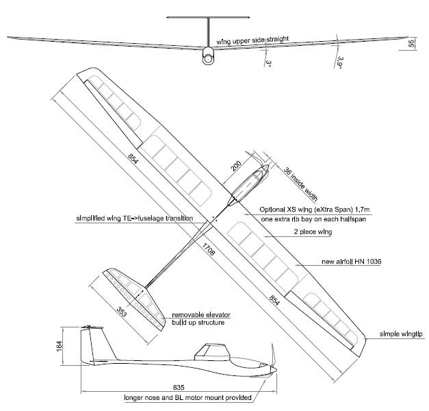 Wing Designs Balsa Wood Glider Plans