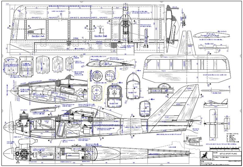 RC Model Airplane Plans Free Download