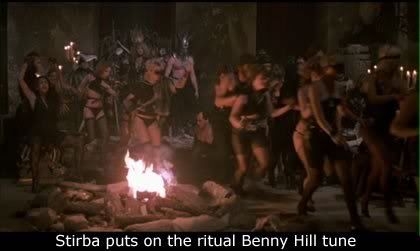 benny hill orgy