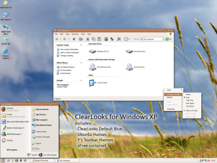 Ubuntu Look for Windows XP