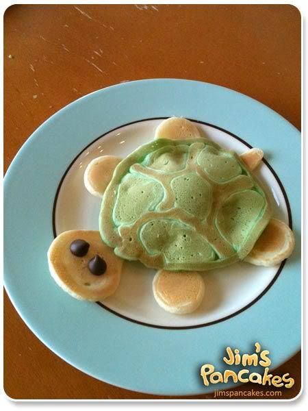 Turtle Pancakes, http://www.youtube.com/watch?v=q2s87yMsvpU&feature=player_embedded