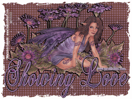 showing love photo: purple fairy showing love fairypurpleshowinglove.gif