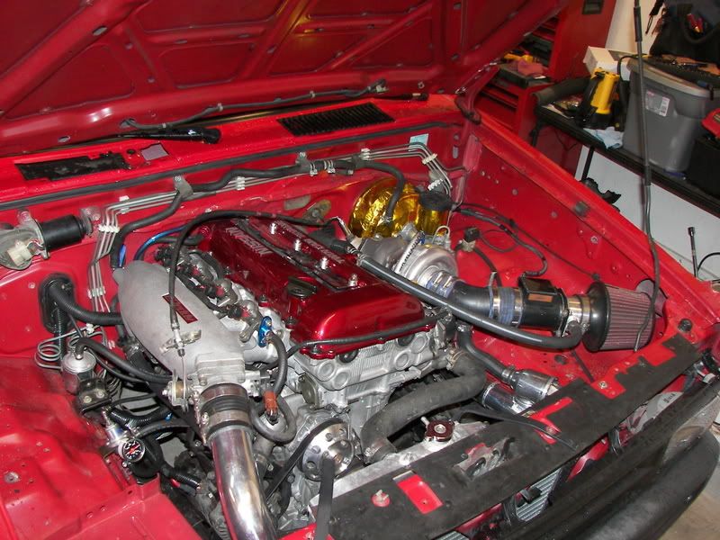 Nissan d21 engine conversion