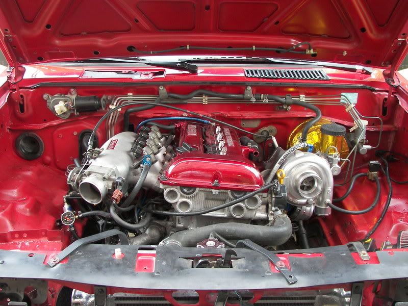 Nissan d21 engine conversion #9