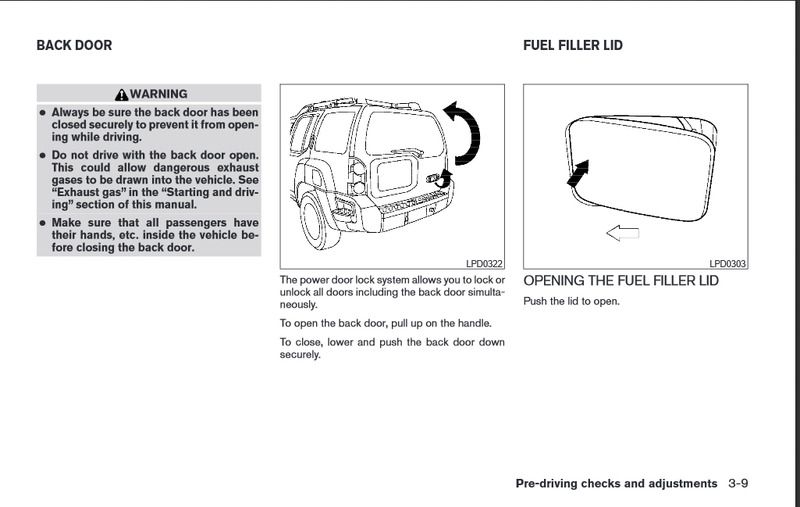 05 Xterra Gas Cap Question Nissan XTerra Forum