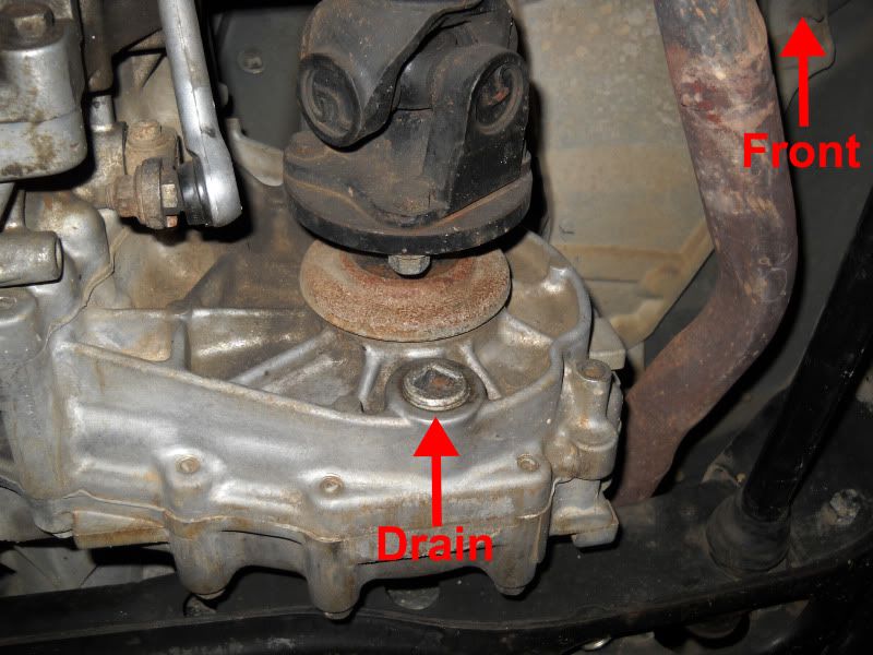 TCase fluid change Nissan XTerra Forum