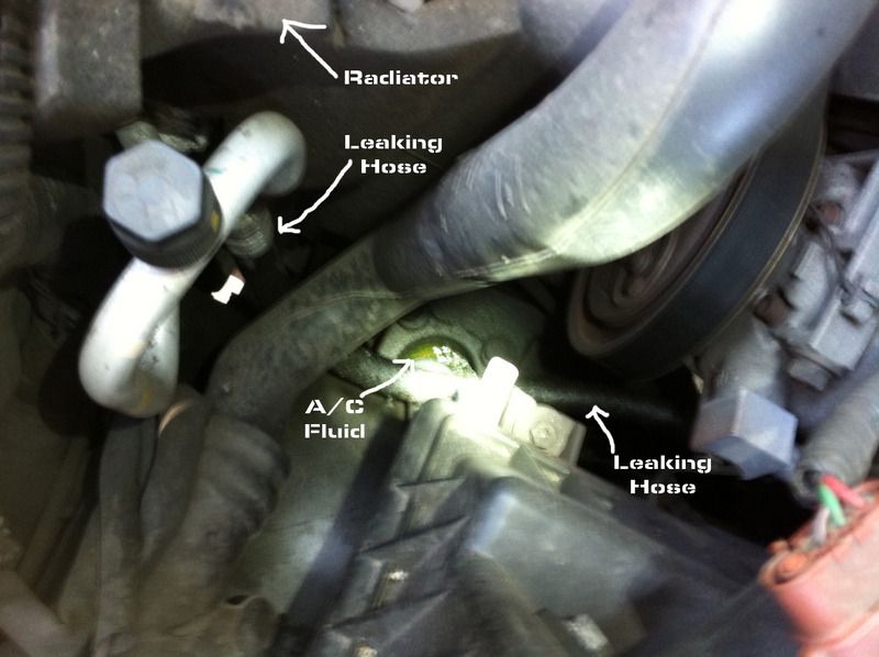 Nissan xterra thermo element leak #6