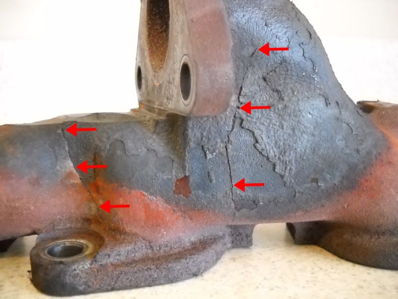Nissan xterra cracked exhaust manifold #9