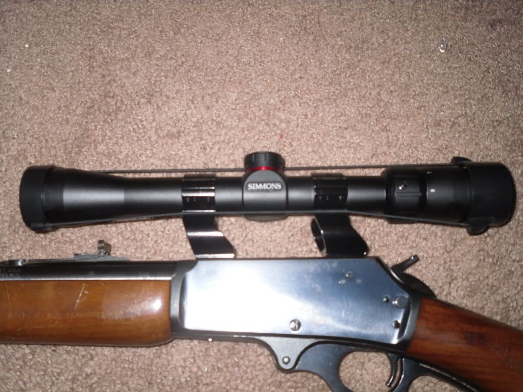 WTS/WTT Simmons 8 Point 39x32 Scope, See through scope mount for