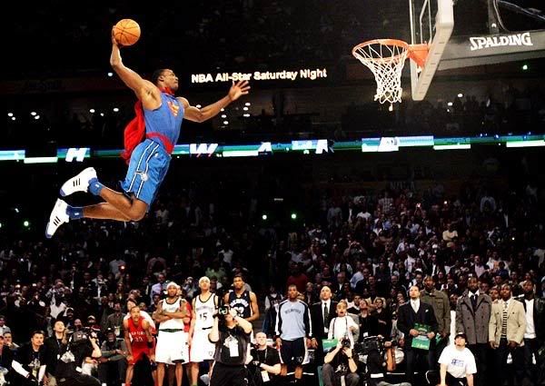 superman dwight howard wallpaper. dwight howard dunk wallpaper.