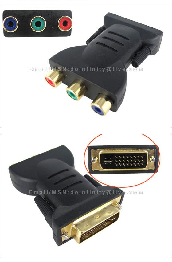 New DVII Male to Component Video RG (end 4/17/2019 419 PM)