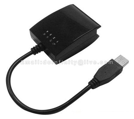 New Playstation PS2 to PS3 PC Controller Adapter USB Converter Dance ...