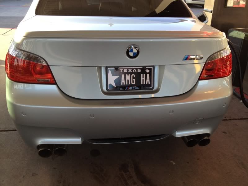 New License Plates! BMW M5 Forum and M6 Forums
