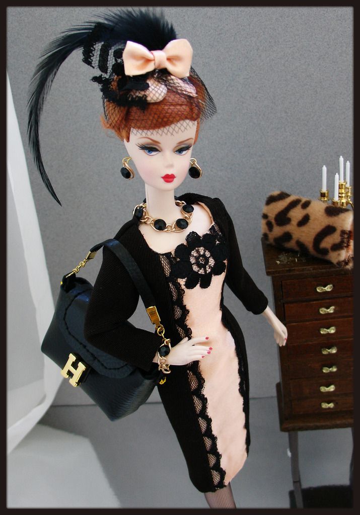 Ooak Fashions For Silkstone Fashion Royalty Vintage Barbie With