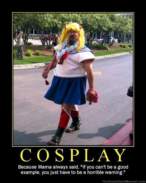 failed cosplay