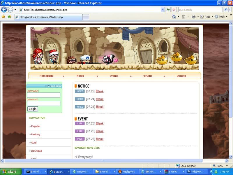 xiaokelvin - [Release]New inVoker CMS V3(info of v4) - RaGEZONE Forums