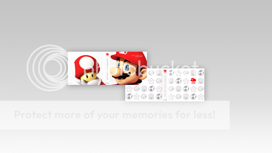 Club Nintendo Card Case Holds 18 DS 3DS Games Mario XL Hard Storage Holder