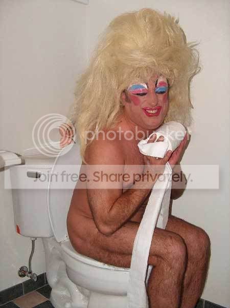 DragQueen.jpg Drag Queen on Toilet image by BlkMagicWm
