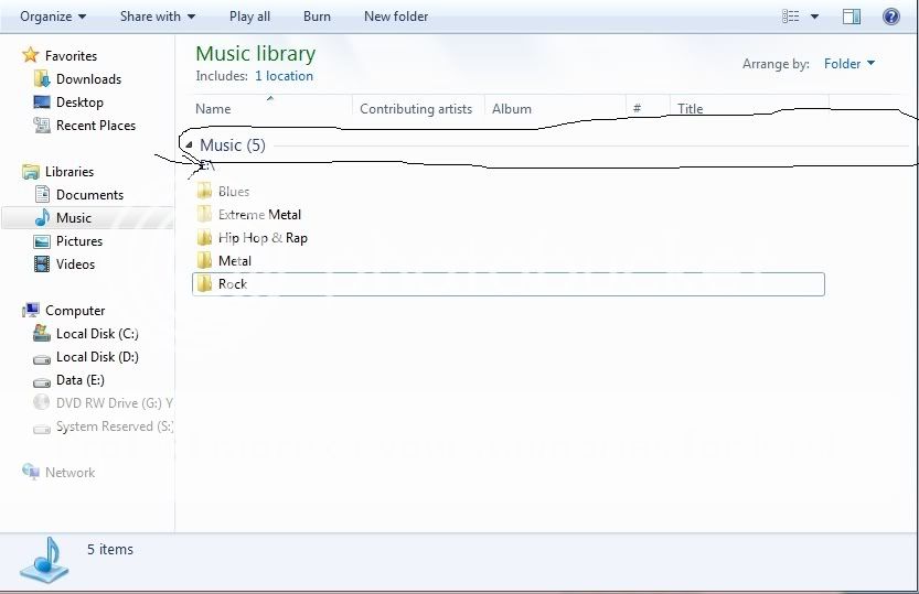 Library Setting Problem - Windows 7 Forums
