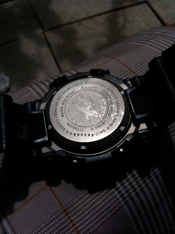 g shock dw 8200 frogman titanium