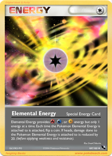 [PokeCommunity.com] Starbursting Elemental Energy... Yet another 'Elemental' card... :P
