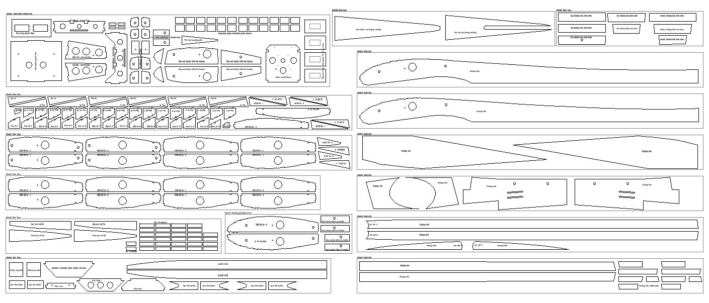 MARABU DXF 4 CNC FILES