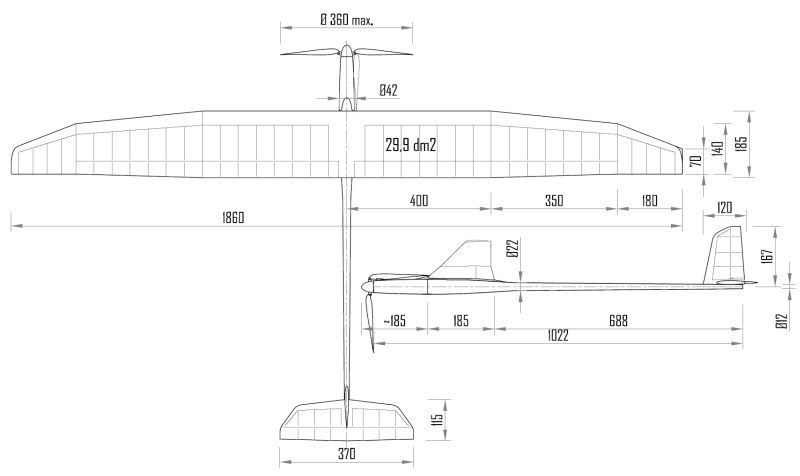 rc glider plans