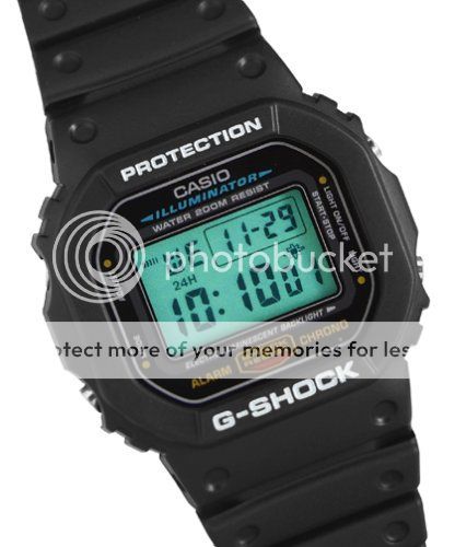Casio Classic G Shock Digital DW 5600E 1 Black Watch New 100 Original 