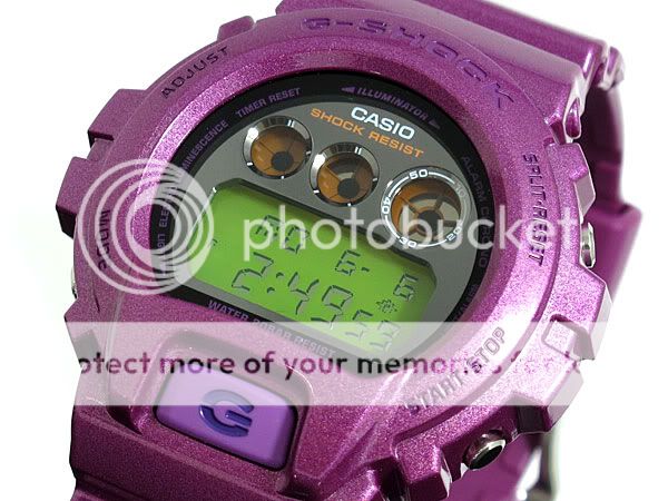 Original CASIO G SHOCK Metallic Colors Mens Watch DW 6900NB 4 New 